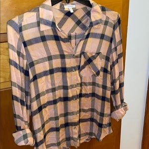 Long sleeve flannel shirt
